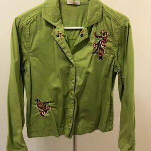 Green jacket
